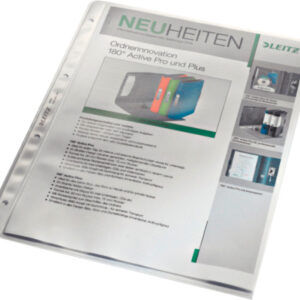 LEITZ     Zeigetaschen PP             A4 47000003  genarbt, 0,13mm      100 Stück