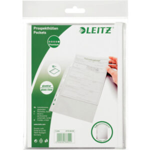 LEITZ     Zeigetasche PP              A5 47756002  glasklar              15 Stück