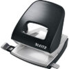LEITZ     Bürolocher NewNeXXt Metall 50060094  satin schwarz         30 Blatt