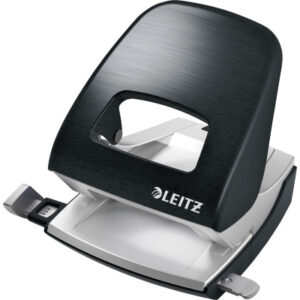 LEITZ     Bürolocher NewNeXXt Metall 50060094  satin schwarz         30 Blatt