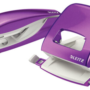 LEITZ     Locher/Hefter WOW 5095 50951062  violett, Bundle       30 Blatt