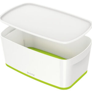 LEITZ     MyBox Klein, mit Deckel    5lt 52291054  weiss/grün