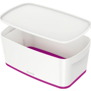 LEITZ     MyBox Klein, mit Deckel    5lt 52291062  weiss/violett