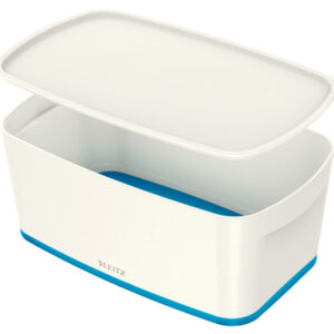 LEITZ     MyBox Klein, mit Deckel    5lt 52291036  weiss/blau