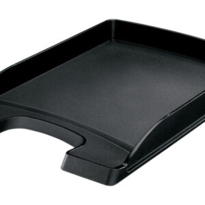 LEITZ     Plus Briefkorb, flach       A4 52370095  schwarz