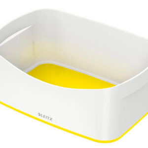 LEITZ     MyBox Aufbewahrungsschale 52571016  weiss/gelb