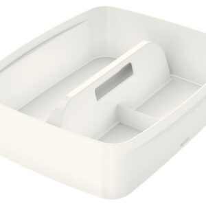 LEITZ     MyBox Organiser Gross 53220001  mit Griff weiss