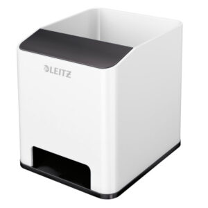 LEITZ     Sound Stifteköcher WOW 53631095  weiss/schwarz