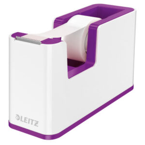 LEITZ     Klebebandabroller WOW 19mmx33m 53641062  weiss/violett