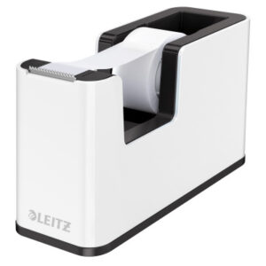 LEITZ     Klebebandabroller WOW 19mmx33m 53641095  weiss/schwarz