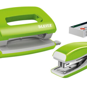 LEITZ     Locher/Hefter NeXXt WOW 5561 55612054  grün, Bundle          10 Blatt