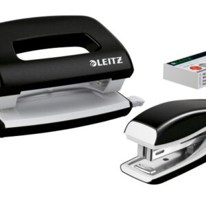 LEITZ     Locher/Hefter NeXXt WOW 5561 55612095  schwarz, Bundle       10 Blatt