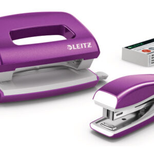 LEITZ     Locher/Hefter NeXXt WOW 5561 55612062  violett, Bundle       10 Blatt