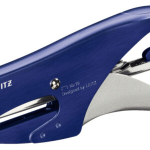 LEITZ     Heftzange No. 10 Style 55640069  titan blau            15 Blatt