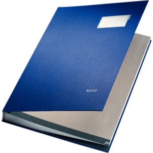 LEITZ     Unterschriftsmappen         A4 57000035  blau                 20 Fächer