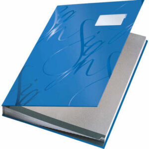 LEITZ     Unterschriftsmappen         A4 57450035  blau                 18 Fächer