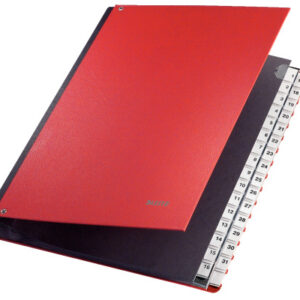 LEITZ     Pultordner PP             1-31 59310025  rot                  31 Fächer