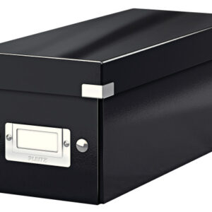 LEITZ     Click&Store WOW CD-Ablagebox 60410095  schwarz          143x136x352mm