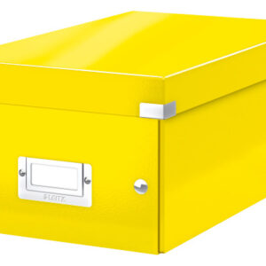 LEITZ     Click&Store WOW DVD-Ablagebox 60420016  gelb             206x147x352mm