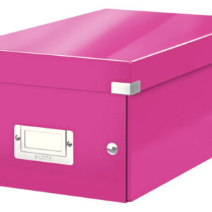 LEITZ     Click&Store WOW DVD-Ablagebox 60420023  pink             206x147x352mm