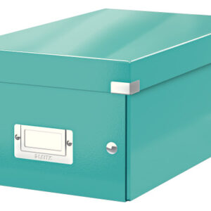 LEITZ     Click&Store WOW DVD-Ablagebox 60420051  eisblau          206x147x352mm