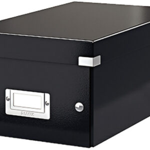 LEITZ     Click&Store WOW DVD-Ablagebox 60420095  schwarz          206x147x352mm