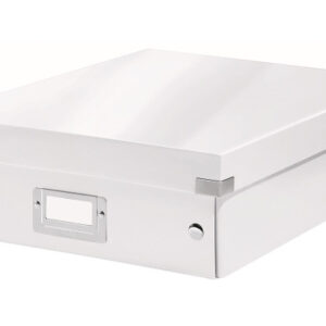 LEITZ     Click&Store WOW Org.box M 60580001  weiss            281x100x370mm