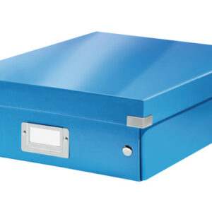LEITZ     Click&Store WOW Org.box M 60580036  blau             281x100x370mm