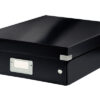 LEITZ     Click&Store WOW Org.box M 60580095  schwarz          281x100x370mm