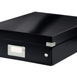 LEITZ     Click&Store WOW Org.box M 60580095  schwarz          281x100x370mm
