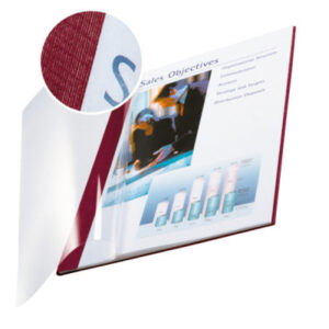 LEITZ     Buchbindemappe 7mm          A4 73990028  bordeaux              10 Stück