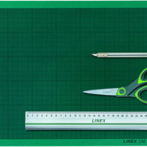LINEX     Schneidematte 400111887 A3, grün, 4-teilig