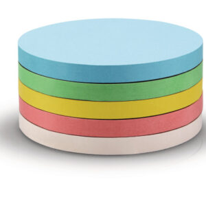 MAGNETOP. Moderationskarten rund    95mm 111151690 5-farbig ass.        250 Stück