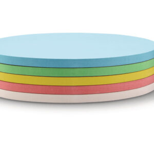 MAGNETOP. Moderationskarten oval 11x19cm 111151990 5-farbig ass.        250 Stück
