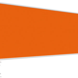 MAGNETOP. Tischtrennwand VarioPin 1116044   orange              1600x500mm