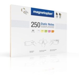 MAGNETOP. Static Notes                A4 11250410  ass.                 250 Stück