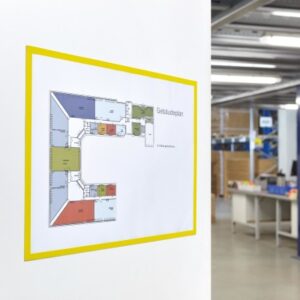 MAGNETOP. Magnetrahmen magnetofix     A3 1130402   gelb                    5 Stk.