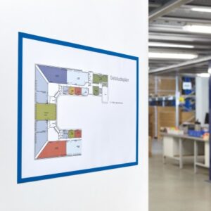 MAGNETOP. Magnetrahmen magnetofix     A3 1130403   blau                    5 Stk.