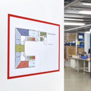 MAGNETOP. Magnetrahmen magnetofix     A3 1130406   rot                     5 Stk.