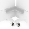 MAGNETOP. Eckablageschale Infinity Wall 114667035 lichtgrau