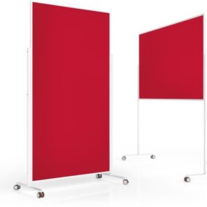MAGNETOP. Design-Moderatorentafel VP 1181106   Filz, rot          1000x1800mm