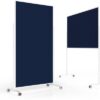 MAGNETOP. Design-Moderatorentafel VP 1181114   Filz, dunkelblau   1000x1800mm