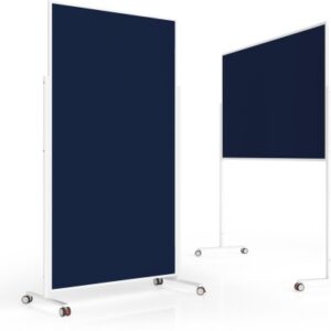MAGNETOP. Design-Moderatorentafel VP 1181114   Filz, dunkelblau   1000x1800mm
