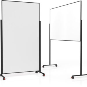 MAGNETOP. Design-Whiteboard Vario 1181200   stahl, mobil       1000x1800mm