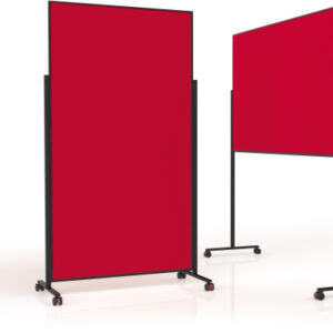 MAGNETOP. Design-Moderatorentafel VP 1181206   rot, Filz          1000x1800mm