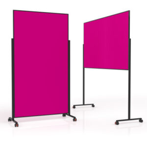 MAGNETOP. Design-Moderatorentafel VP 1181218   pink, Filz         1000x1800mm