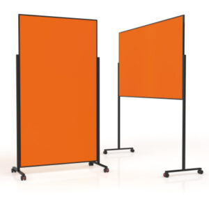 MAGNETOP. Design-Moderatorentafel VP 1181244   orange, Filz       1000x1800mm
