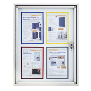 MAGNETOP. Schaukasten CC  1150x1125x65mm 1214300   Outdoor, magnetisch     12x A4
