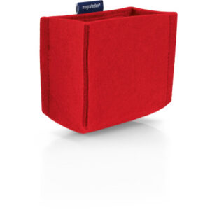 MAGNETOP. Stiftehalter magnetoTray     M 1227706   rot, Filz recyceled