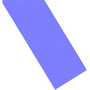 MAGNETOP. Ferrocard Etiketten    50x15mm 1286203   blau                 115 Stück